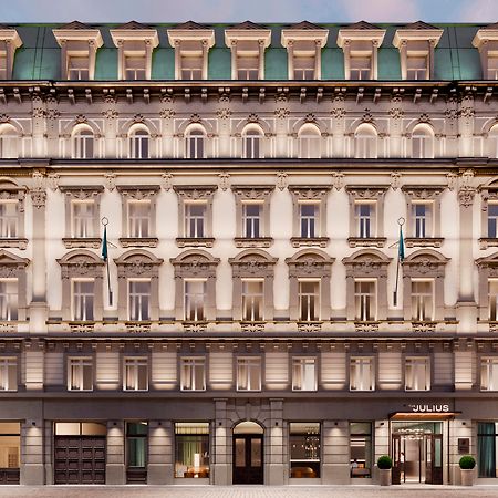 The Julius Prague Hotel Exterior photo The hotel's facade