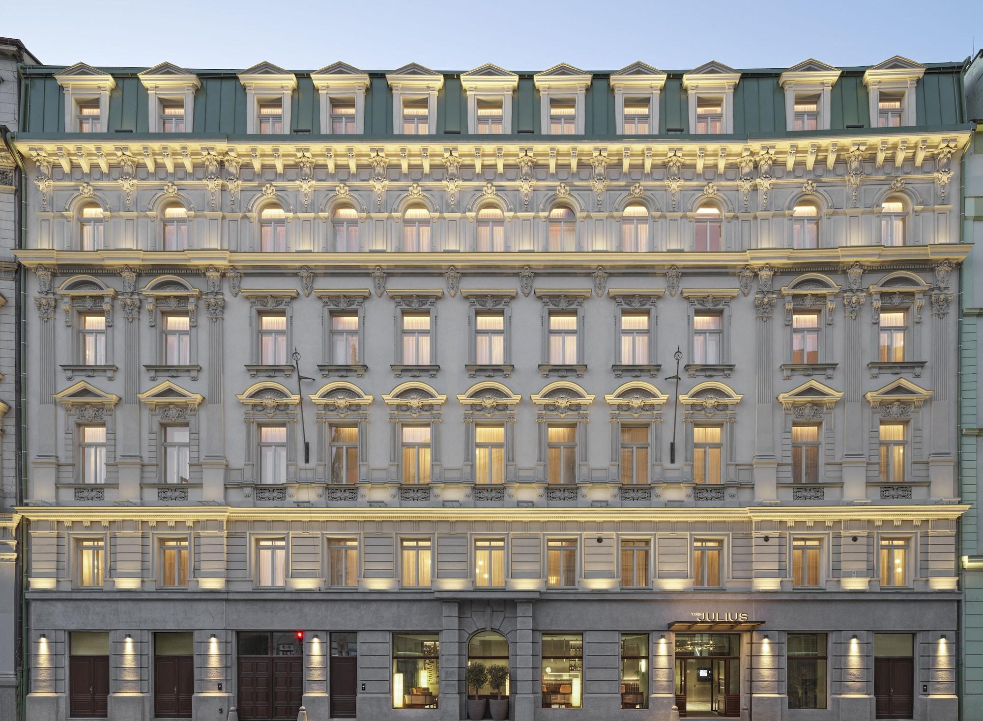 The Julius Prague Hotel Exterior photo The hotel in 2014