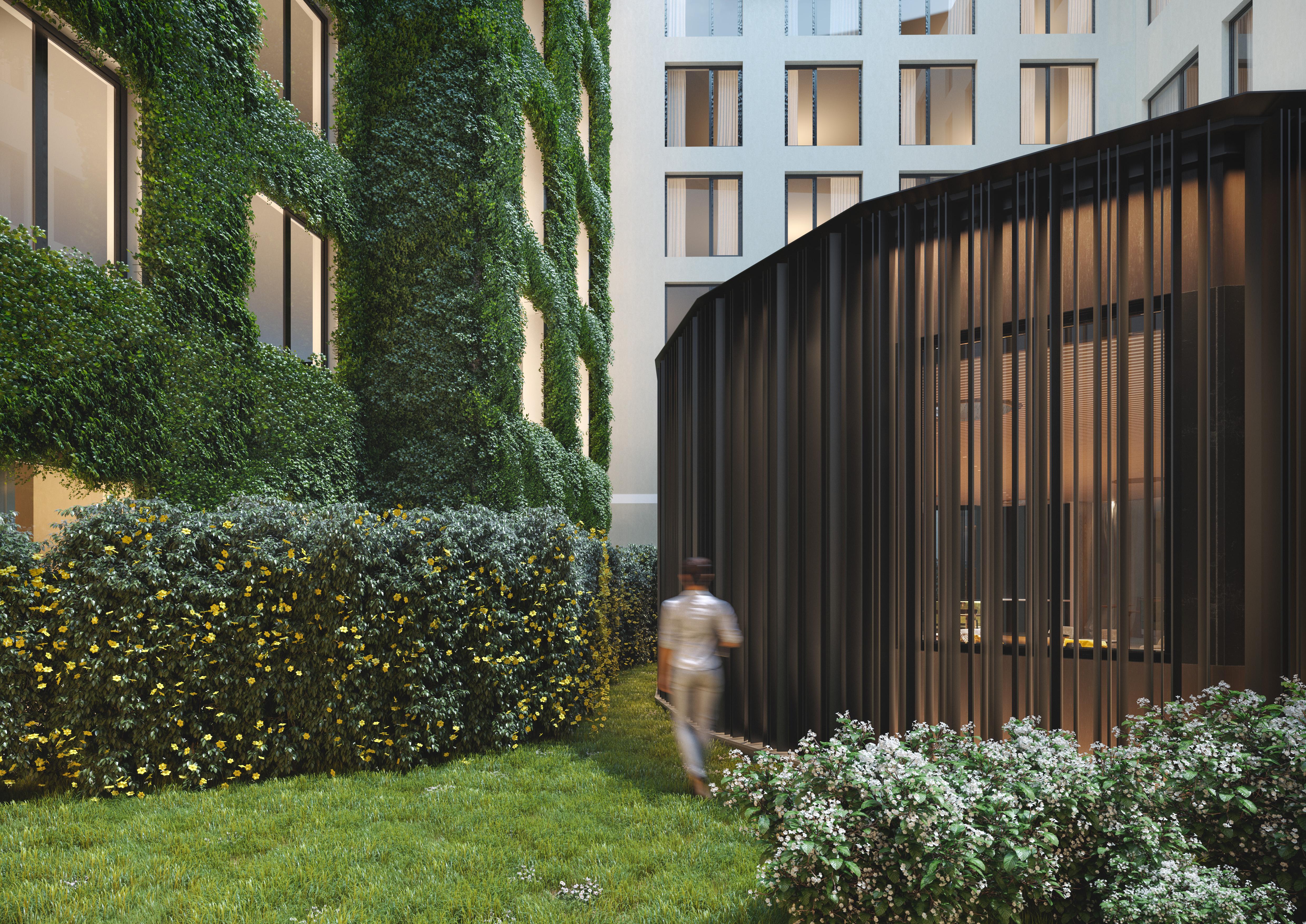 The Julius Prague Hotel Exterior photo The proposed courtyard